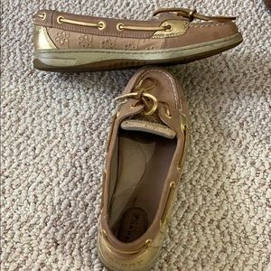 Gold Women’s Sperry’s
